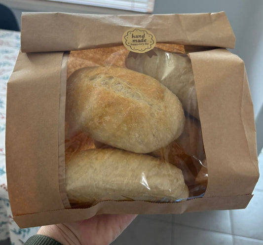 Brazilian French Baguette (Pão Francês) - (Pack of 6)